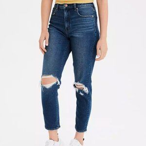 American Eagle Stretch Mom Jean Easy Breezy Blue